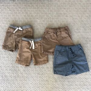 Size 2T Lot of 4 Cat & Jack Boys Shorts